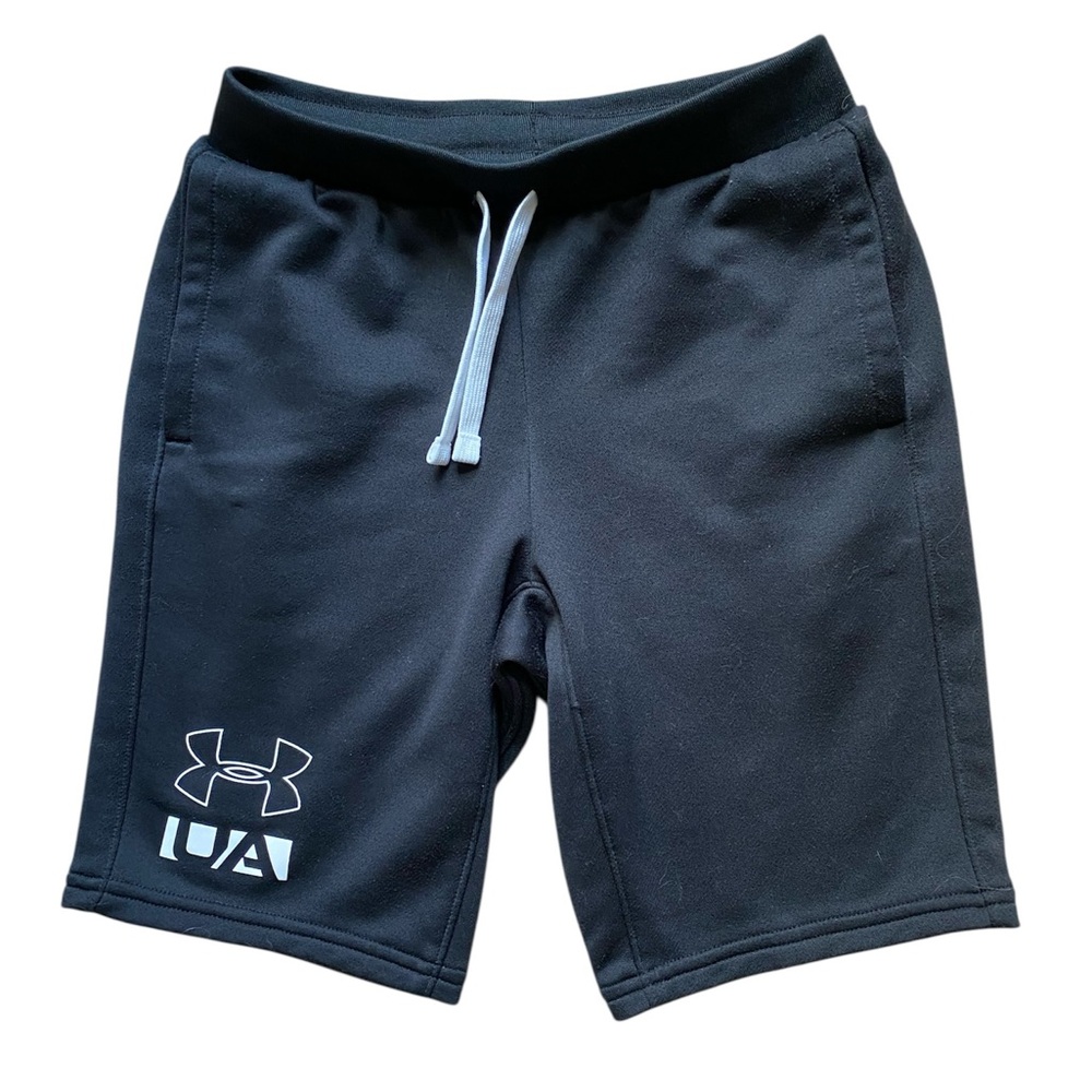 Boy’s Under Armour Black Fleece Shorts